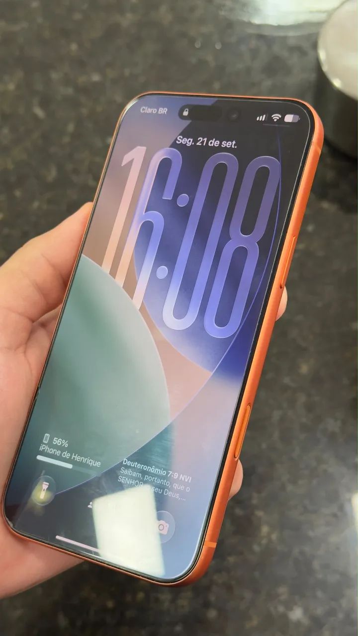 iphone 17 pro max 256gb laranja - Foto 4