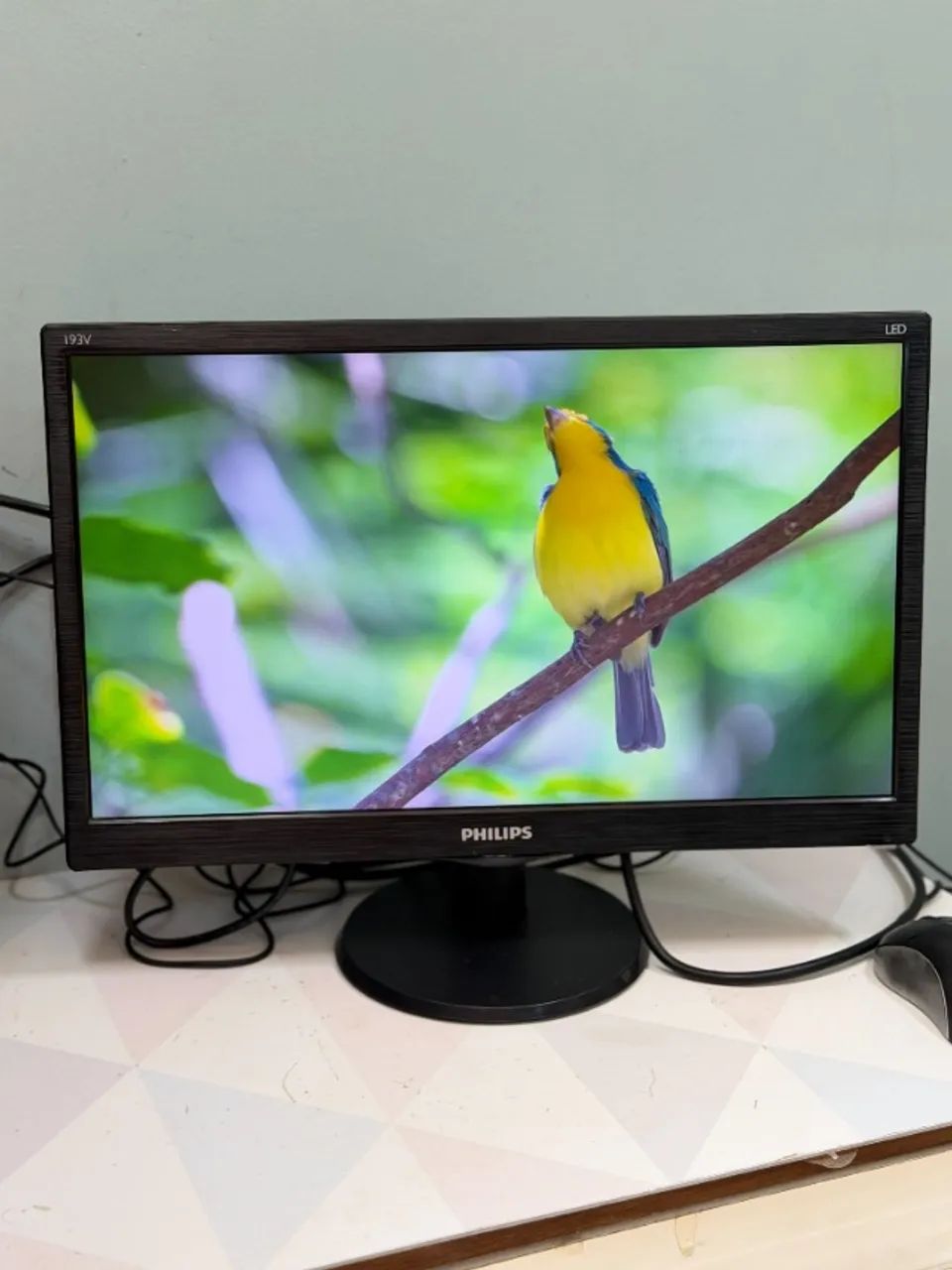 Monitor LED 19 Polegadas Philips 193V5 HDMI e VGA - Imagem Impecável   - Foto 2
