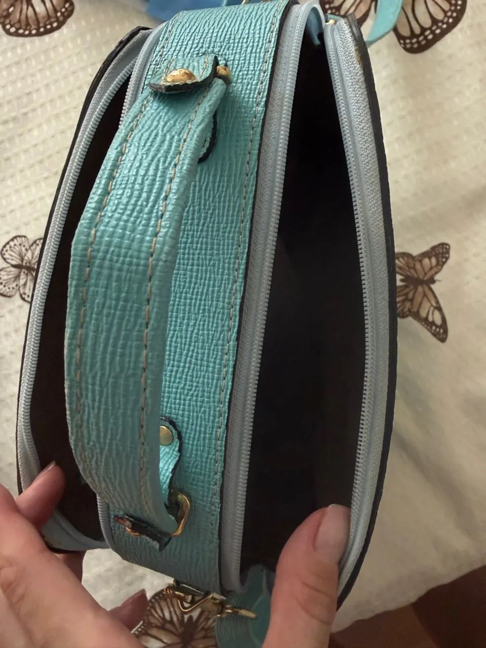 Bolsa em Couro - Foto 4