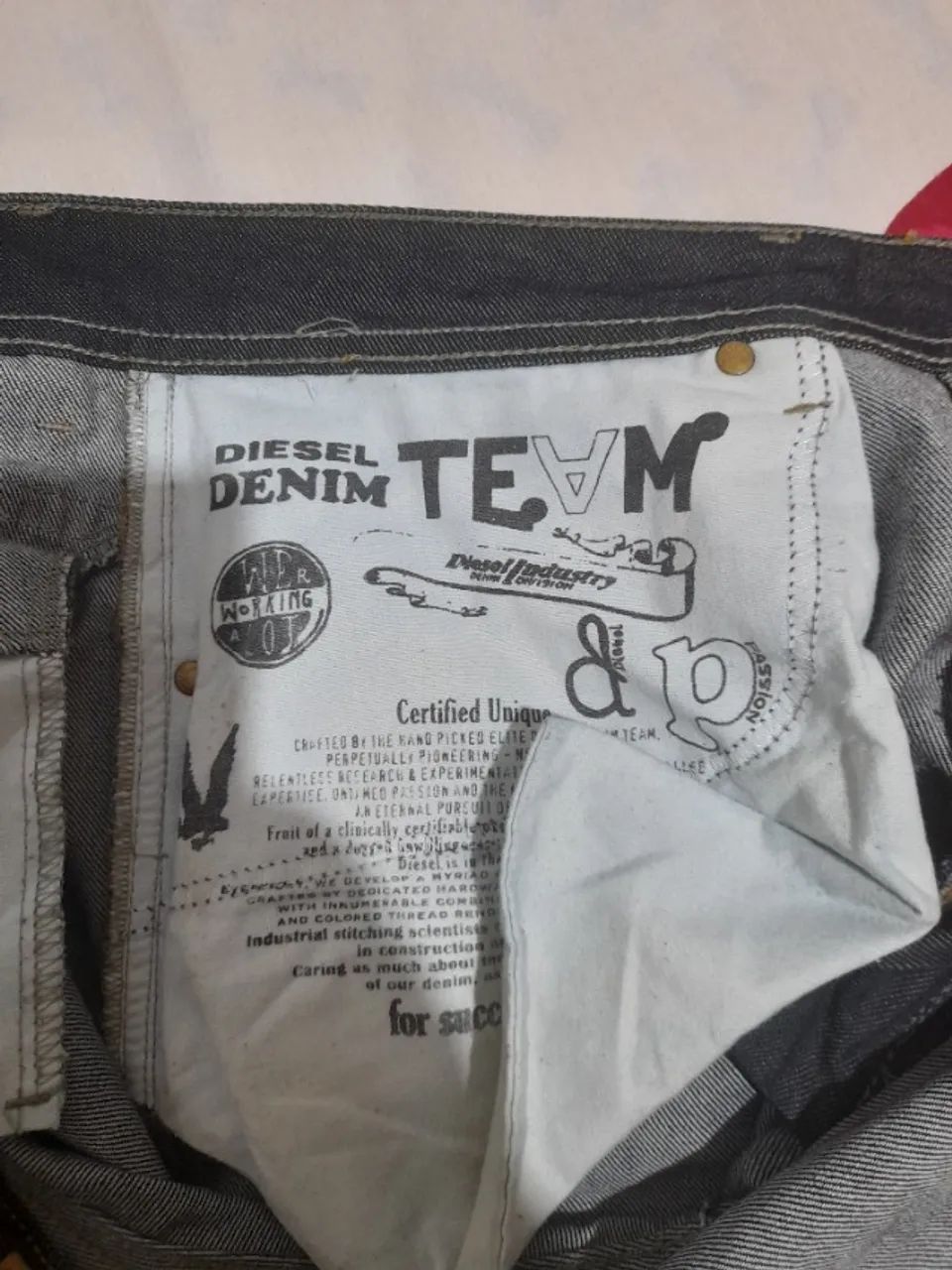 CALÇA DIESEL 38 SEMINOVA ORIGINAL  - Foto 3