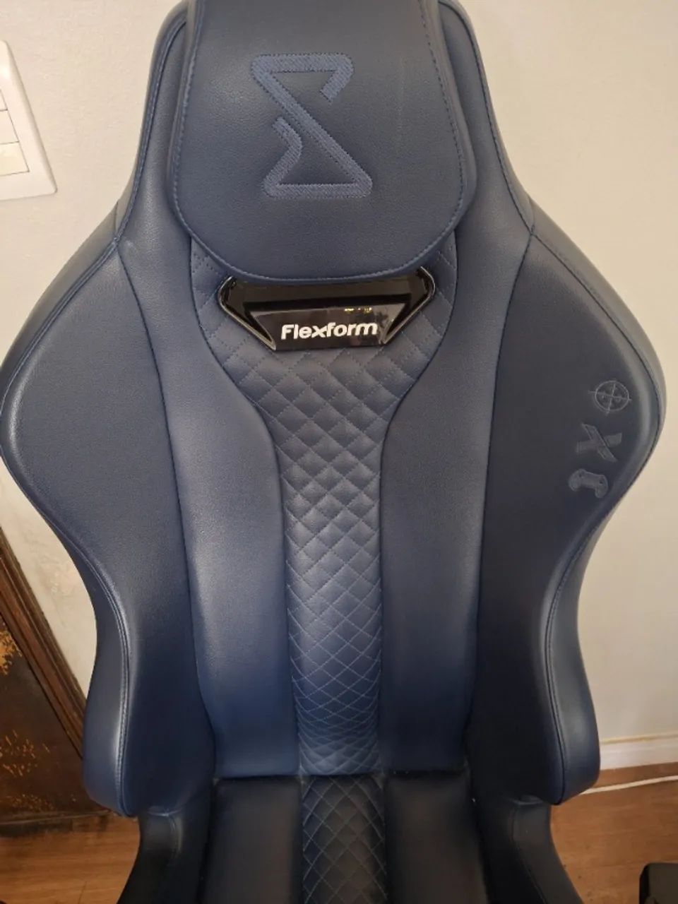 Cadeira Gamer Flexform Sigma Azul Marinho - Foto 4