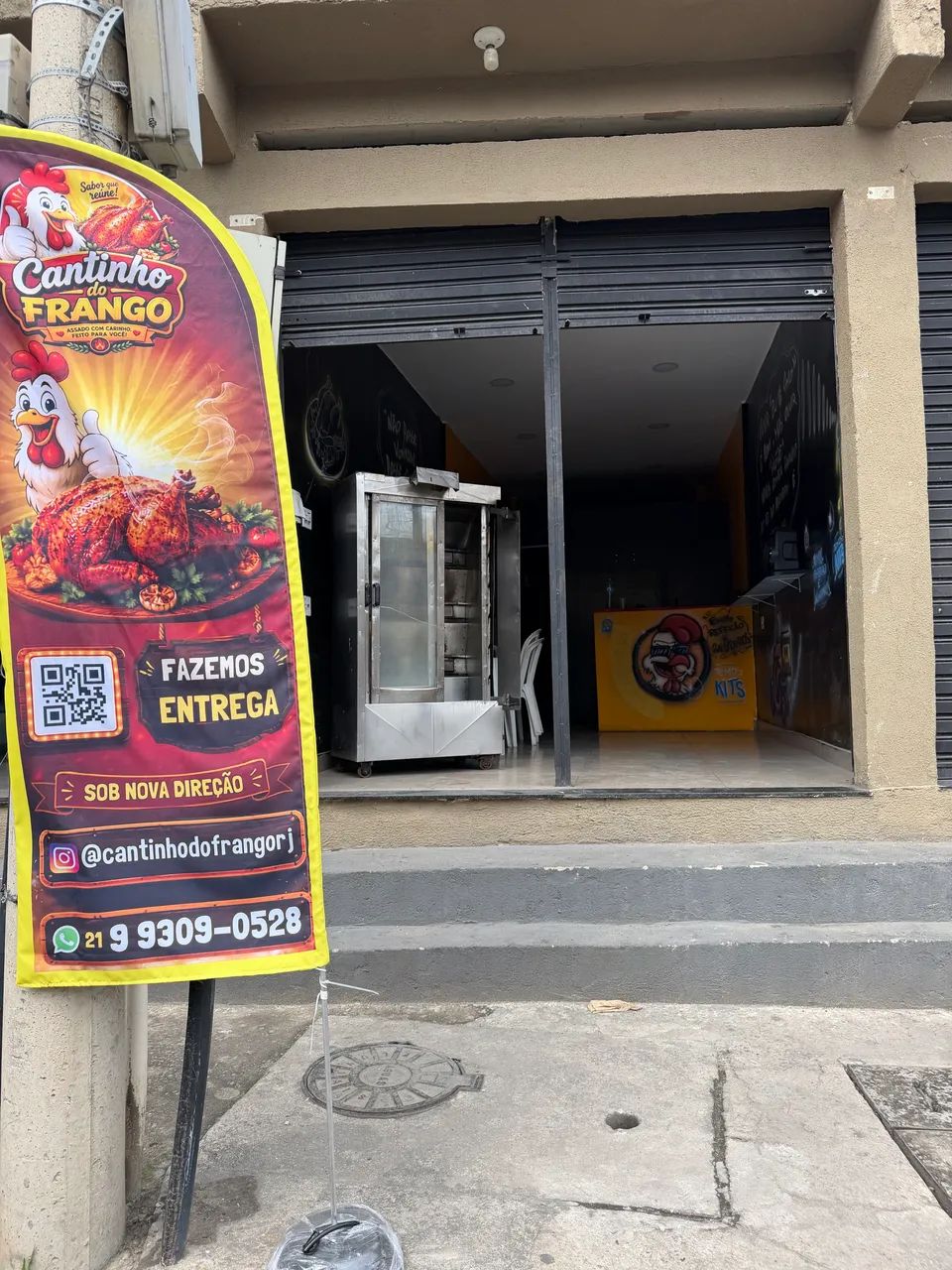 Passo o ponto com tudo para trabalhar. 
