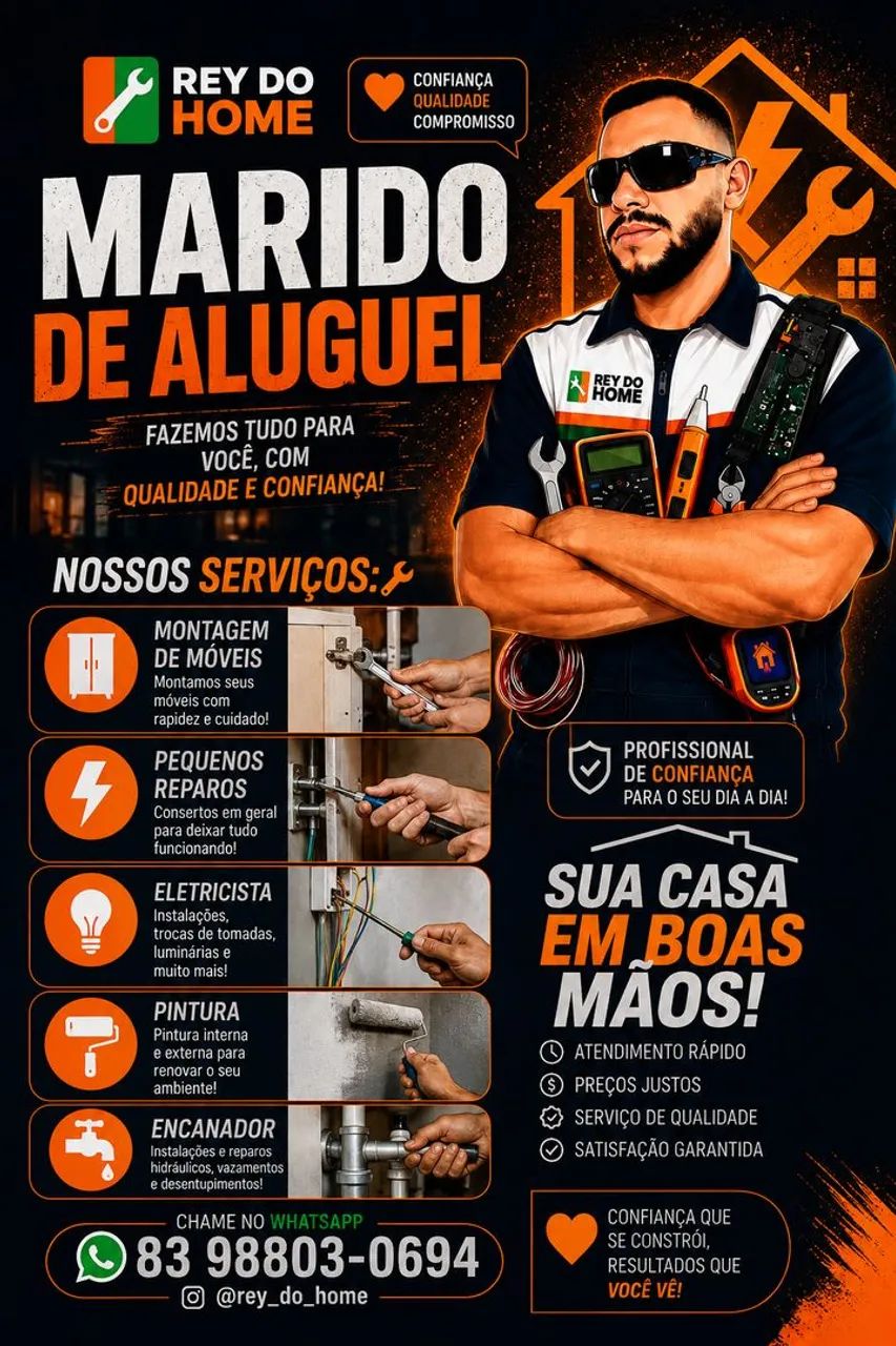 Marido de aluguel serviços para sua casa de apartamento empresas