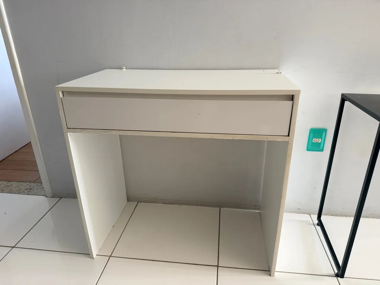 Mesa 100% mdf escritorio computador penteadeira - Foto 4