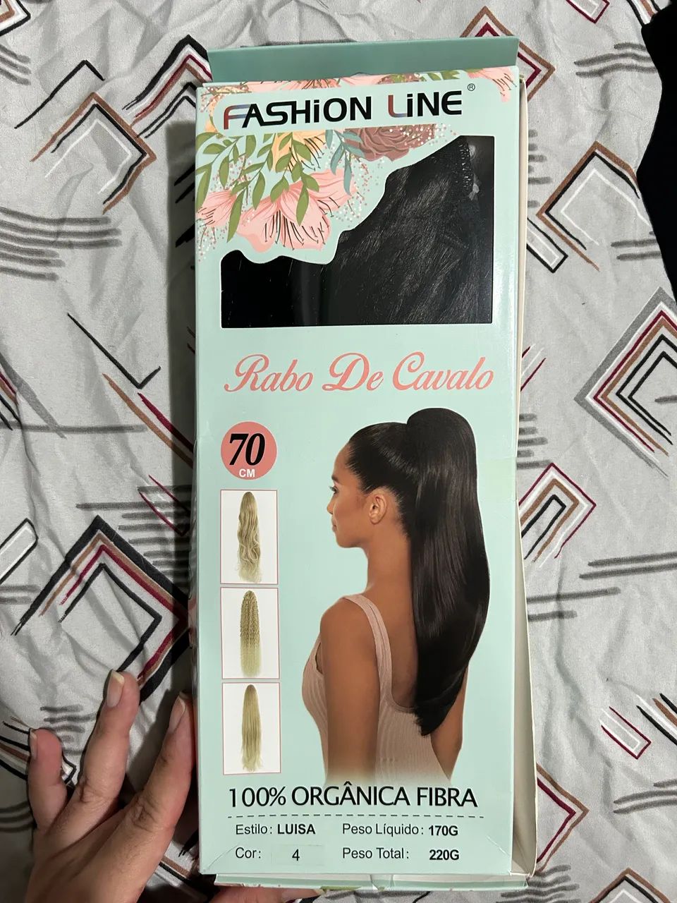 Vendo rabo de cavalo - cabelo fake liso 