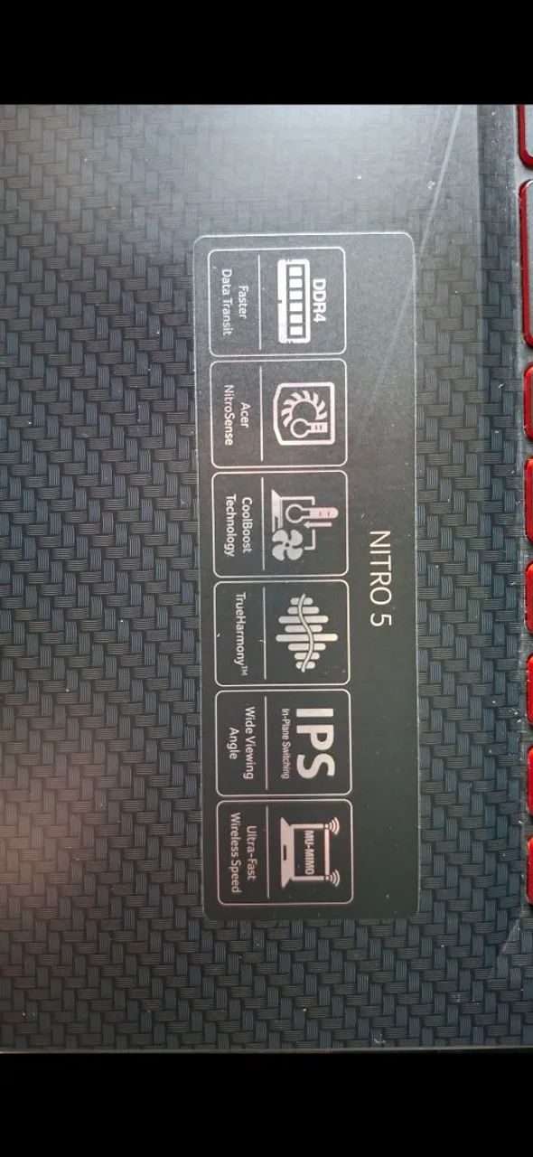 Notebook Acer nitro 5 I7 32Gb ram - Foto 4