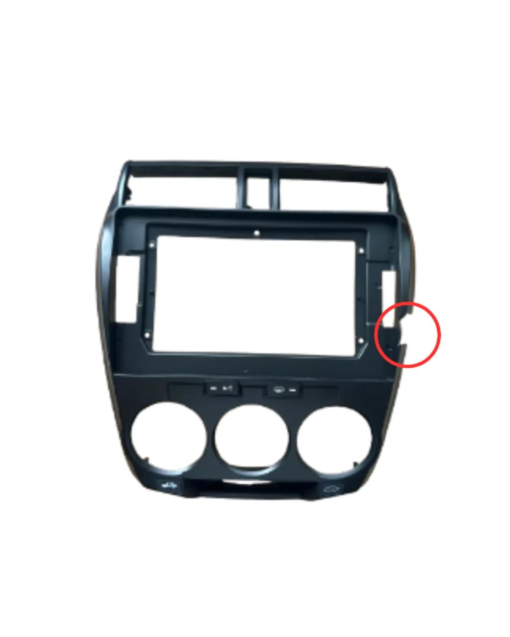 MOLDURA MULTIMÍDIA HONDA CITY 2008 9 E 10 POLEGADAS