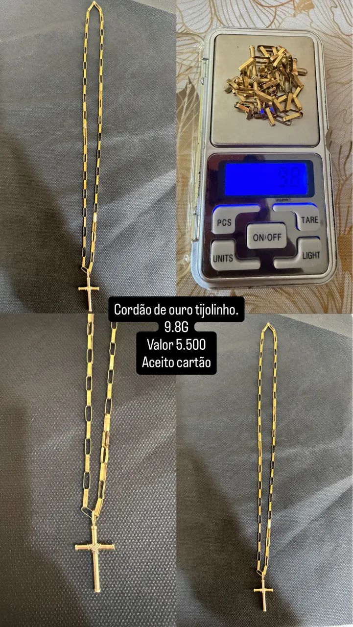 CORDÃO DE OURO 9.8 G - Foto 2