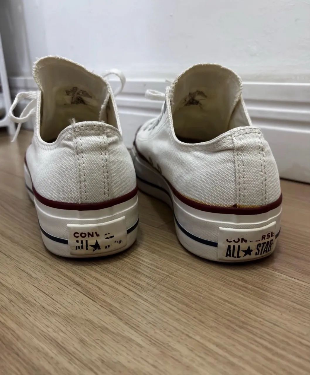 Tênis All Star Plataforma Branco  - Foto 2