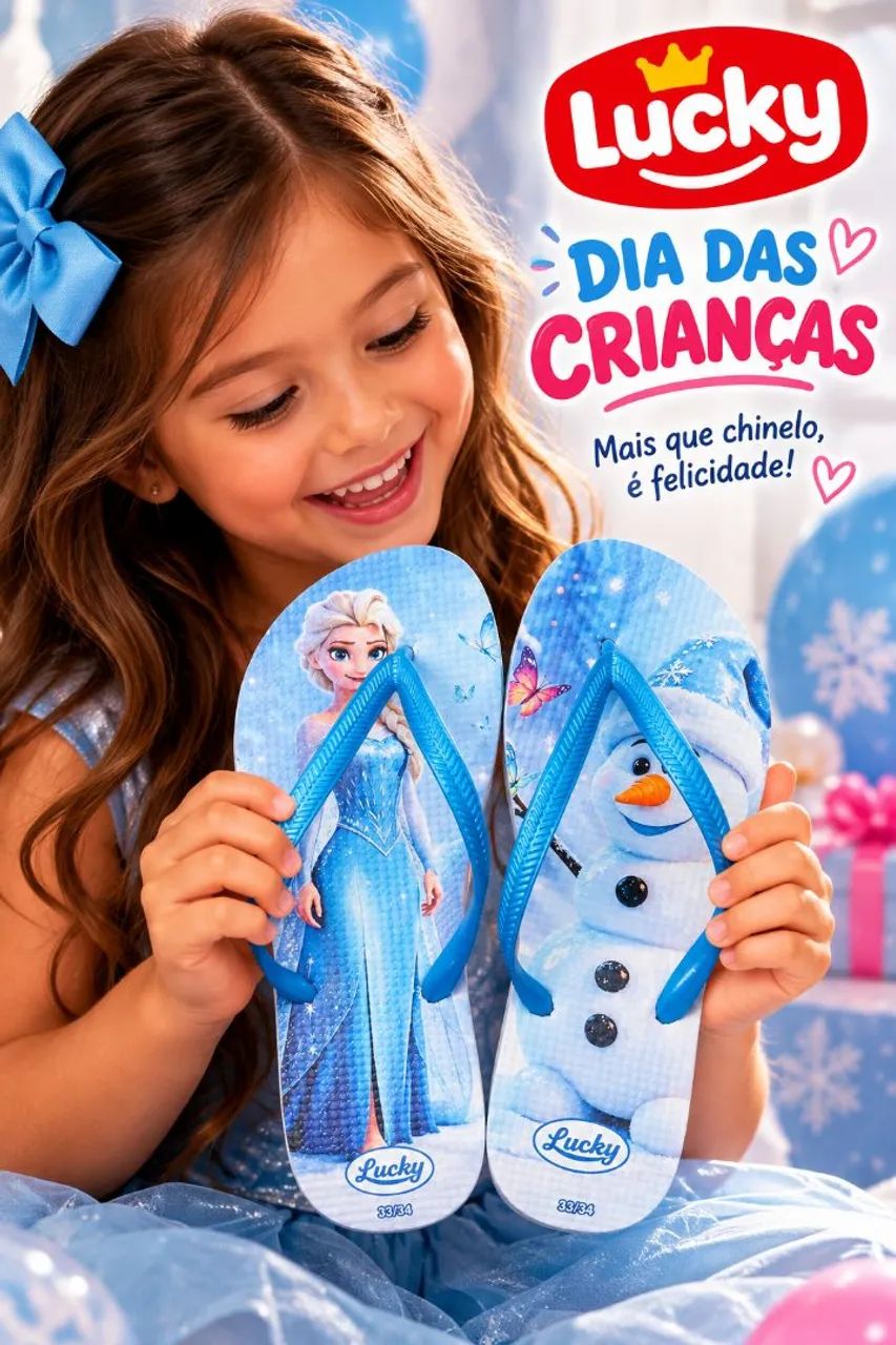 Chinelos Lucky 
