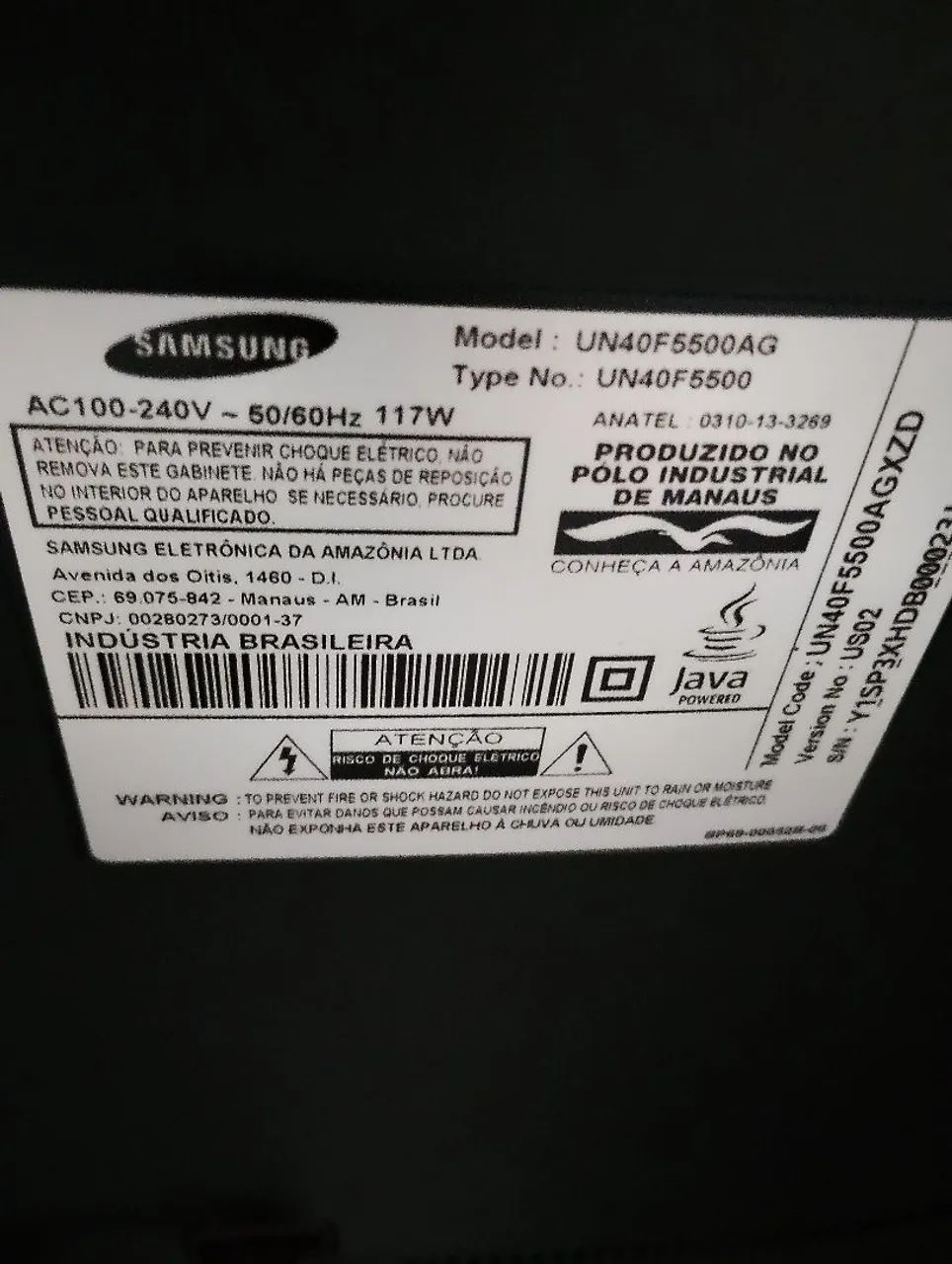 Vendo ou troco TV smartv Samsung 40 polegadas funcionando normal obs auto falante baixo  - Foto 4