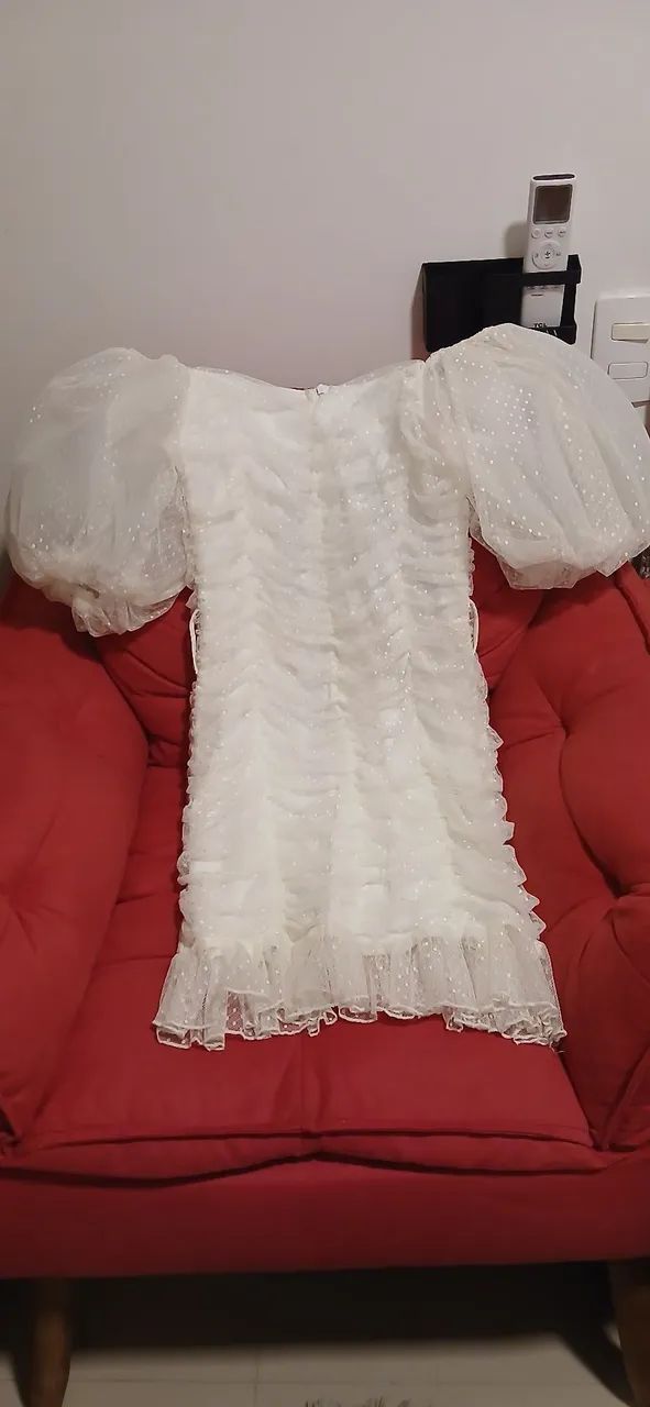 Vestido de noiva branco novo - Foto 2