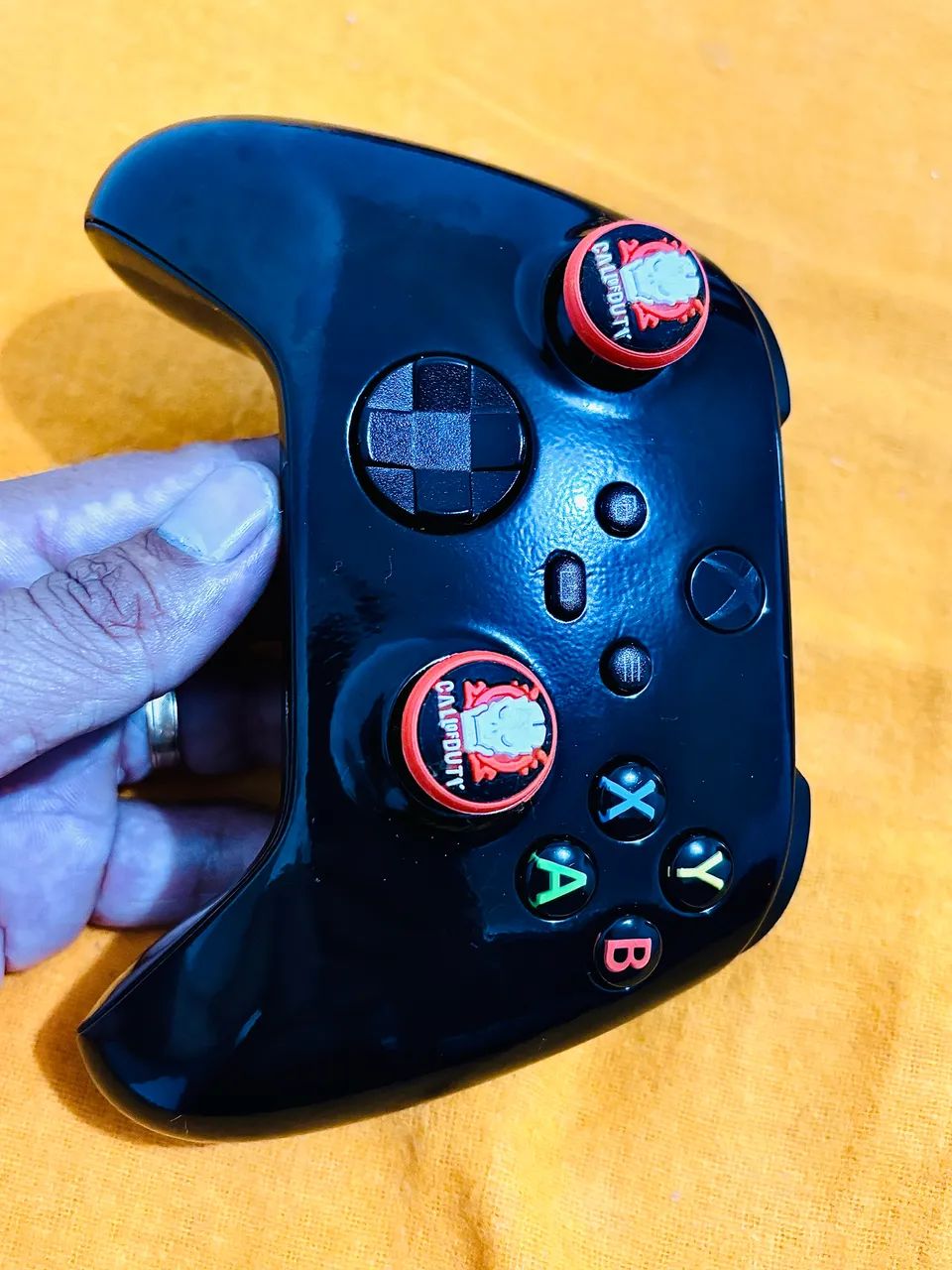 Controle série x/s Xbox one especial black piano analógico sensor hall profissional  - Foto 3