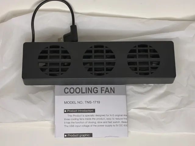 Cooling Fan Dobe para Dock de Nintendo Switch 1 - Foto 2