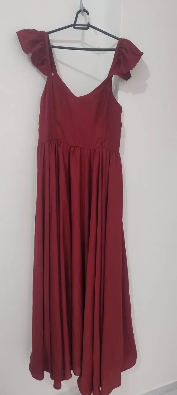 Vestido de madrinha (marsala) - Foto 3