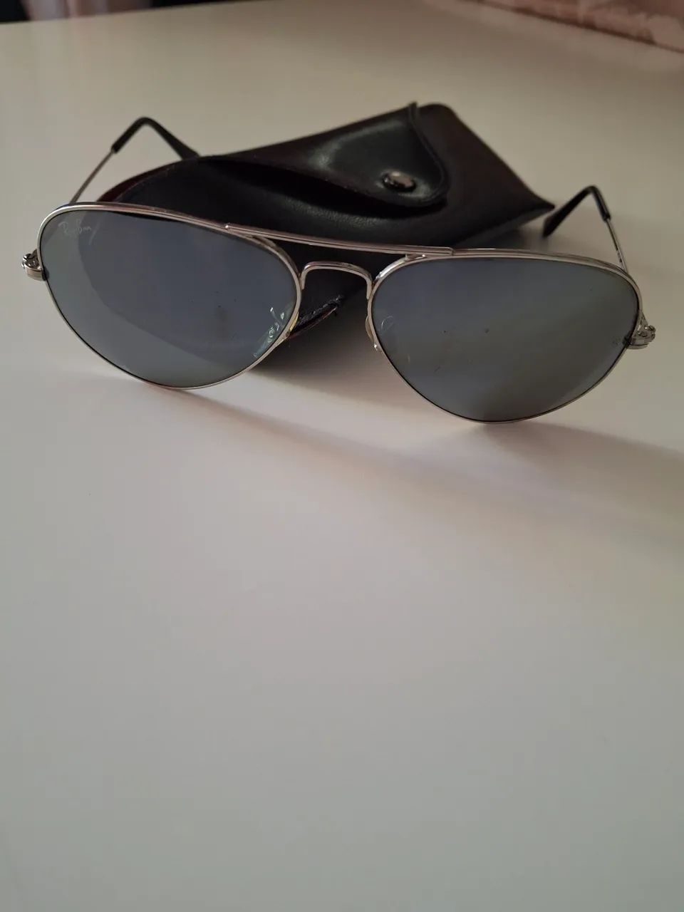 Ray-Ban Aviador óculos original espelhado - Foto 3