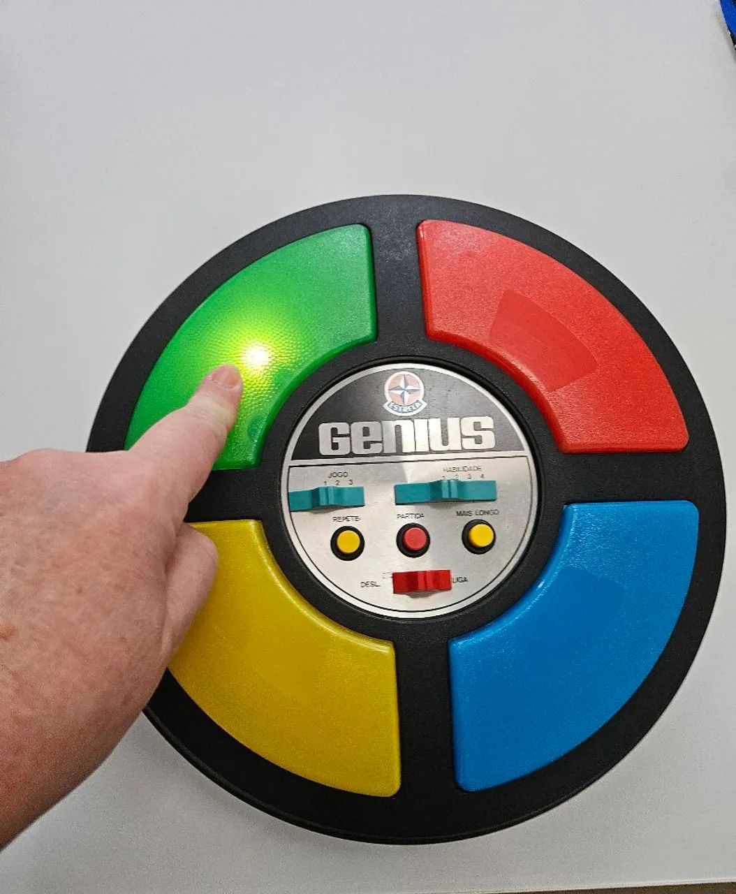Genius Estrela década 80, com caixa e manual - Foto 3
