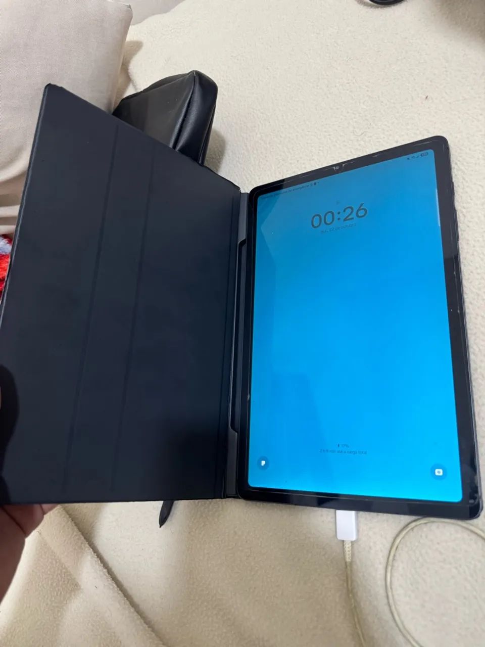 Tablet S6 Lite 128gb com caneta S Pen, capa e bolsa de transporte  - Foto 3