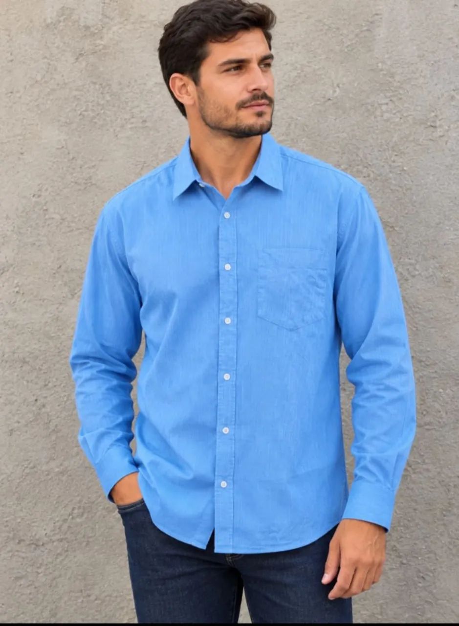 Camisa Manga Longa Pano Paris Listrada 4