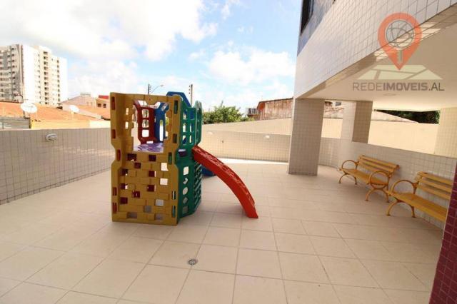 Apartamento com 2 dormitórios à venda, 65 m² por R$ 350.000 - Jatiúca - Maceió/AL - Foto 3