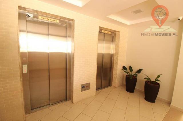 Apartamento com 2 dormitórios à venda, 65 m² por R$ 350.000 - Jatiúca - Maceió/AL - Foto 4