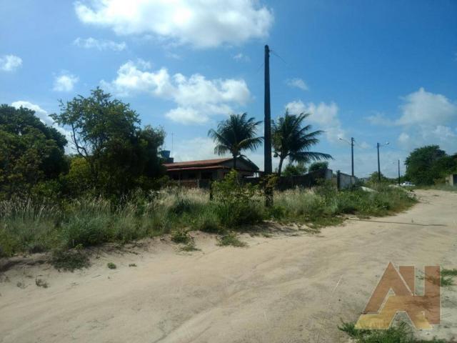 Terreno a venda de esquina em Carapibus