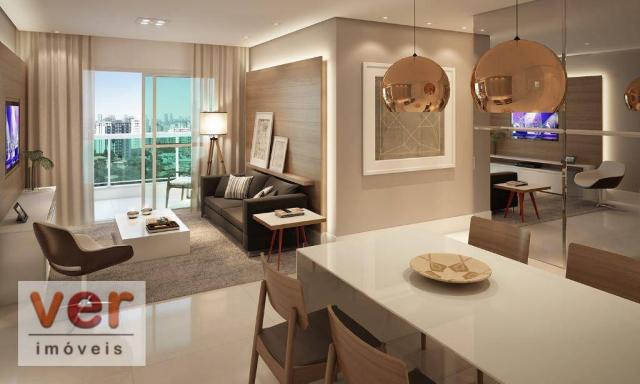 Apartamento com 3 dormitórios à venda, 111 m² por R$ 1.046.259 - Fátima - Fortaleza/CE - Foto 12