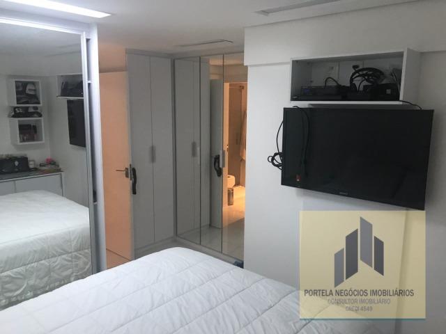 Apto. No Farol, 2/4, suíte, nascente, 79m², 2 vagas, reformado - Foto 11