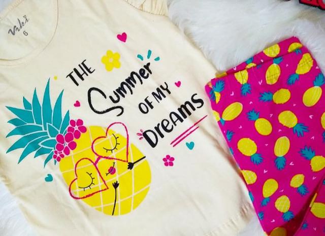Conjunto infantil menina NOVO, tamanho 6 - Foto 2