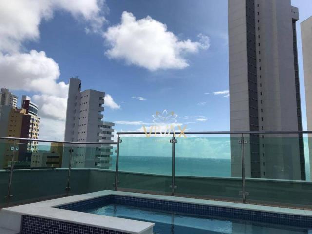 Flat com 1 dormitório à venda, 43 m² por R$ 360.000 - Ponta Negra - Natal/RN - Foto 16