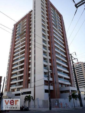 Apartamento com 3 dormitórios à venda, 111 m² por R$ 1.046.259 - Fátima - Fortaleza/CE - Foto 3