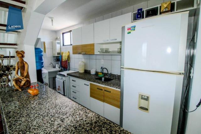Apartamento Duplex para alugar, 130 m² por R$ 4.000,00/mês - Mucuripe - Fortaleza/CE - Foto 13