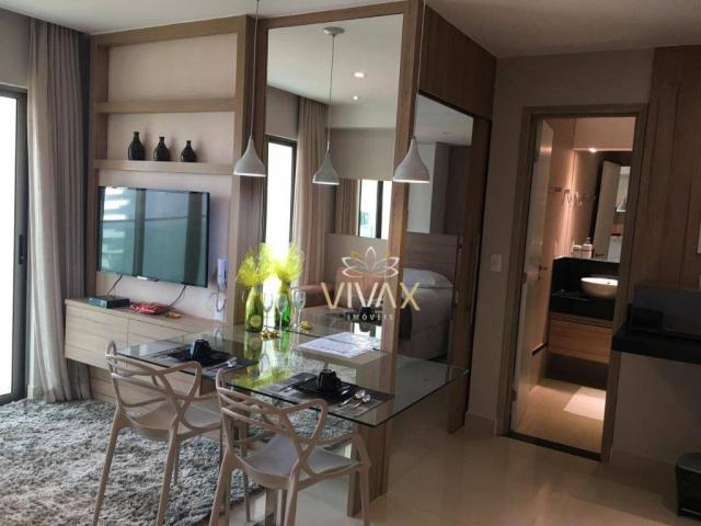Flat com 1 dormitório à venda, 43 m² por R$ 360.000 - Ponta Negra - Natal/RN - Foto 5