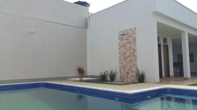 Lançamento! Casa de 3 Suítes, Piscina, Churrasqueira em Cond Fechado - Foto 16