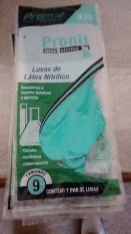 Luvas de Látex Nitrilo