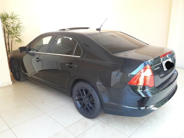 Ford Fusion 2.5 2010 Preto + Teto - Foto 8