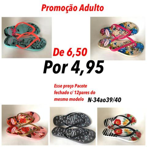 Sandálias havaianas no atacado direto da fábrica