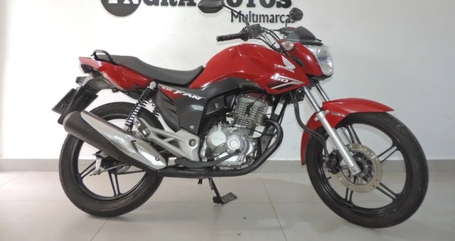 HONDA FAN 160 VERMELHA SEM DETALHES
