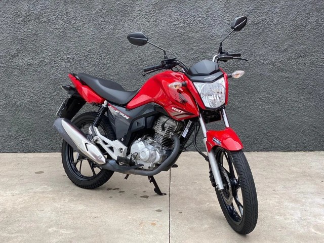 HONDA FAN 160 VERMELHA IMPECAVEL