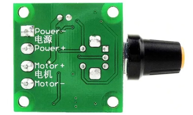 Controlador De Velocidade Motor Dc 1,8v 3v 5v 6v 12v 2a 30w Arduino Automação COD-AM389  - Foto 2