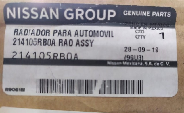 Radiador Nissan Kicks  - Foto 3