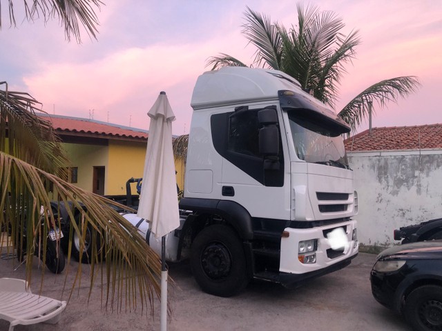 IVECO STRALIS 420 ANO 2008 TETO ALTO