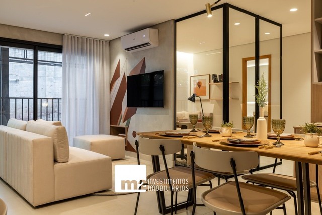 Apartamento 2 suítes ao lado da Praça do Ipê