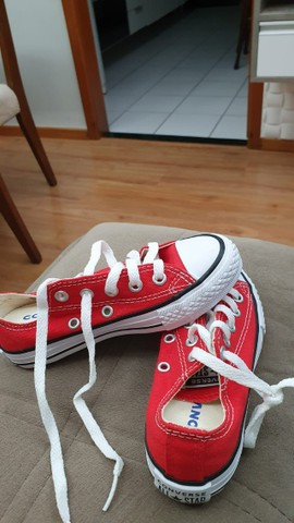 Tênis All Star tamanho 26 Vermelho - Roupas e calçados - Parque Residencial  Laranjeiras, Serra 1012336726 | OLX