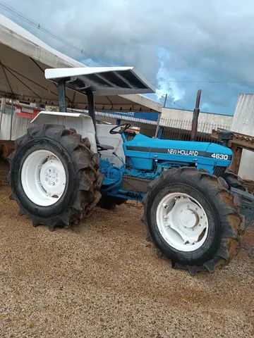 Trator New Holland/ Ford 4630 4x4 (ACEITO TROCAS) - Foto 2
