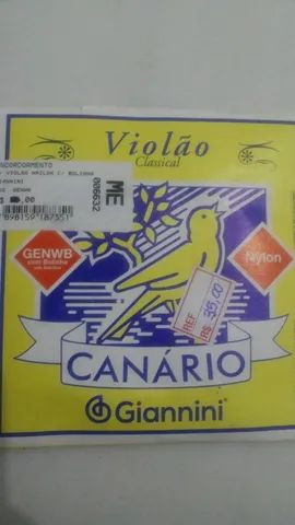 corda viola nylon gianinni