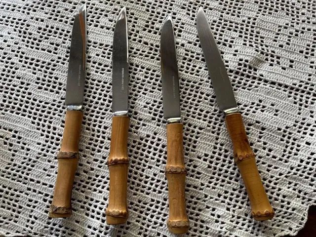 Conjunto de 4 facas japonesas antigas