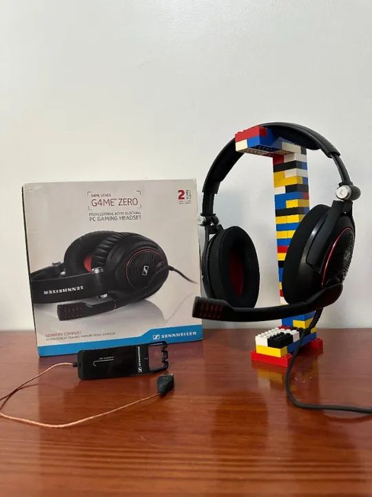 Headset Gamer Sennheiser Game Zero completo + Placa de som Sennheiser