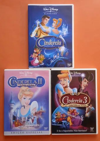 Dvd Cinderela 1 2 e 3