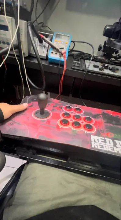 Controle de Arcade Red Dead Redemption - Foto 3